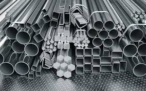 “Assorted stainless steel pipes, tubes, square, rectangular, and hexagonal profiles — premium SS pipe and tube stock by Chamunda Steel Centre”
